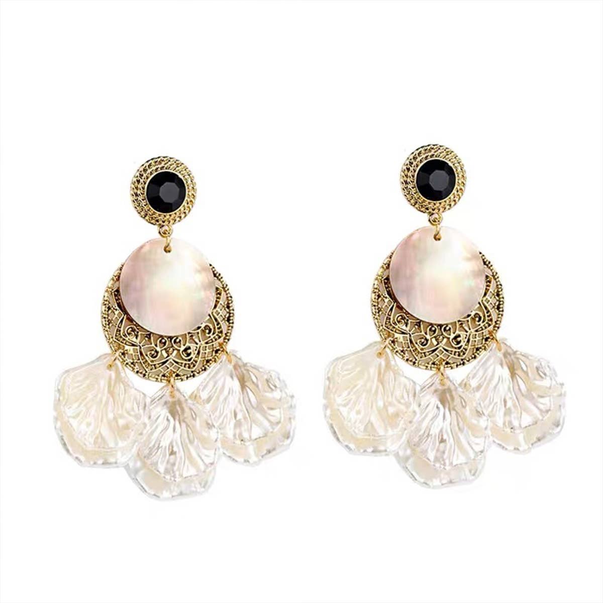 RETRO DISTRESSED HIGH-END TASSEL EARRINGS_CWAJE1715