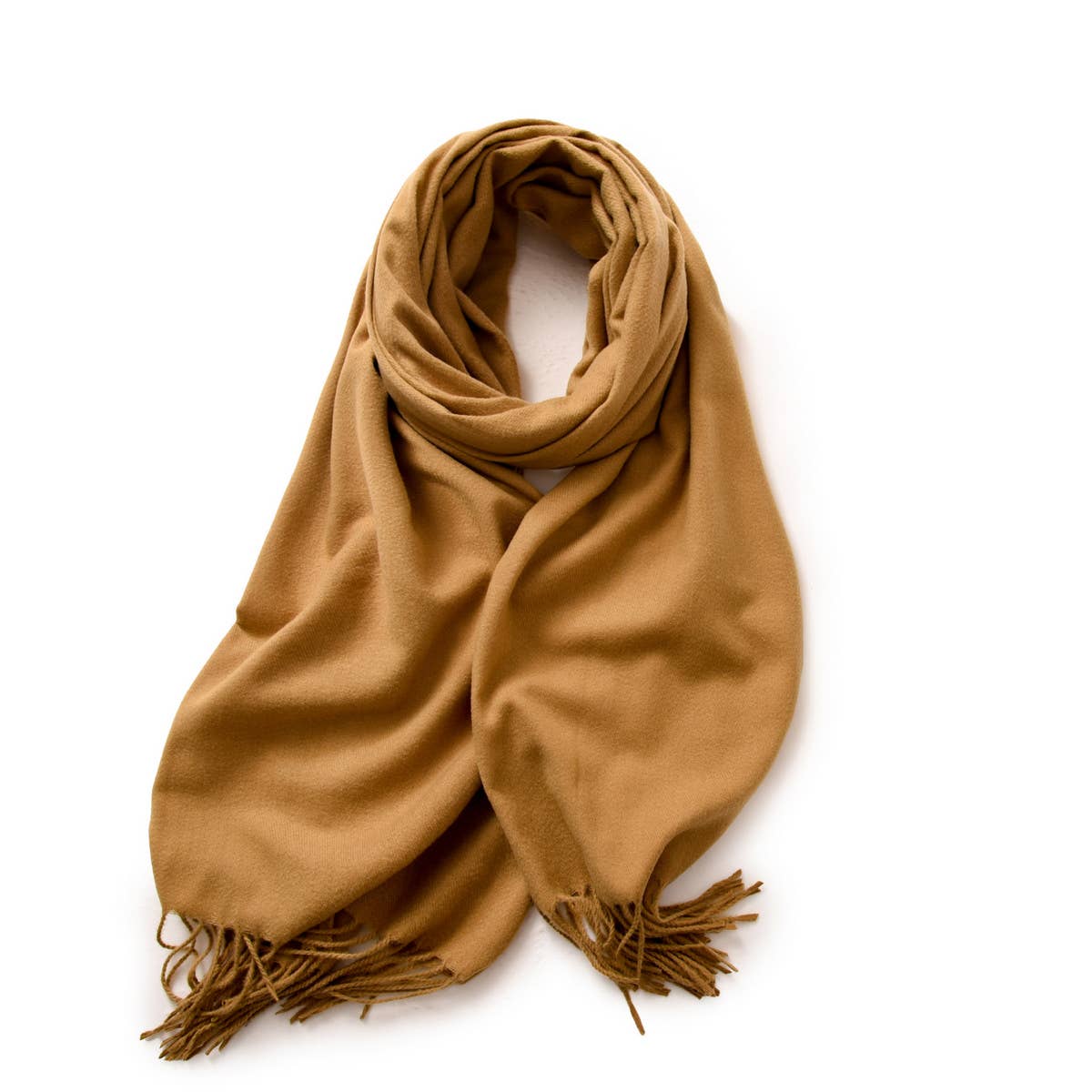 Winter Scarf Shawl - Soft Warm Fringe Design