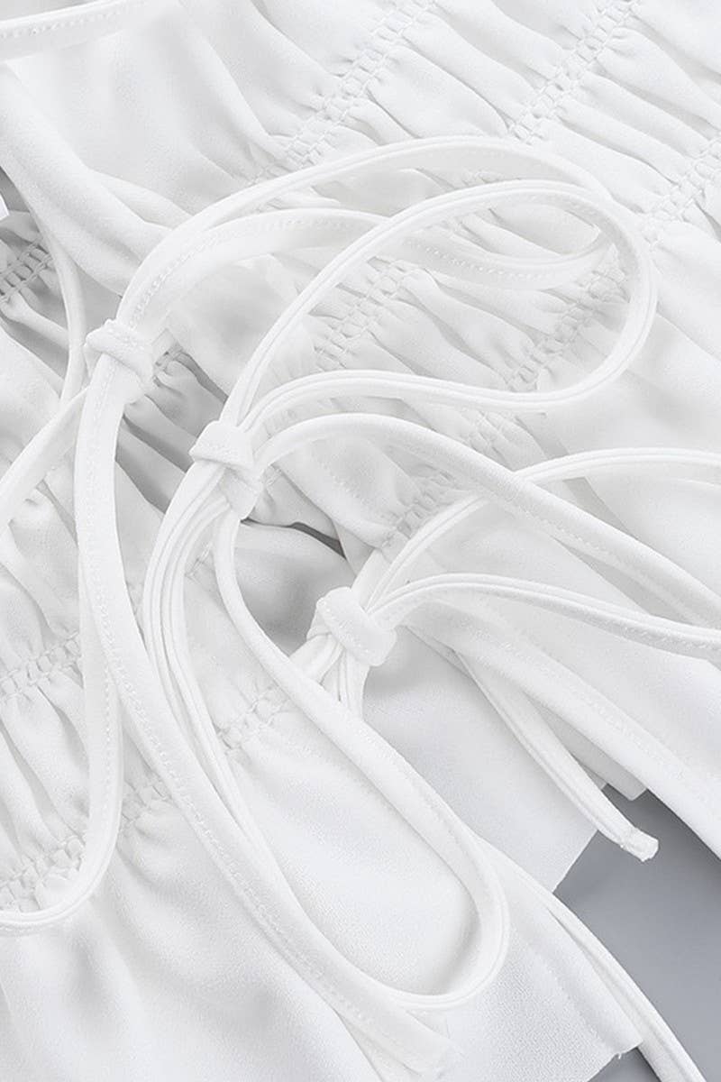 CWDTD0398_NAVEL-BARING SLIM-FIT VEST WITH DRAWSTRINGS TOP