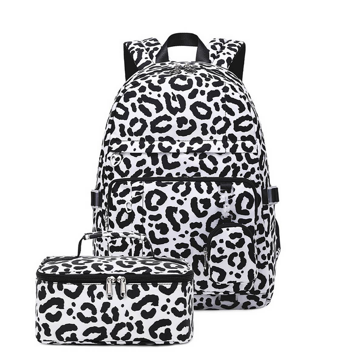 Leopard Print Backpacks for School Girls Large_CWAB5501
