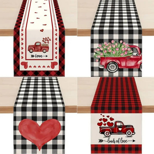 HOME VALENTINE'S DAY TABLECLOTH DECORATION