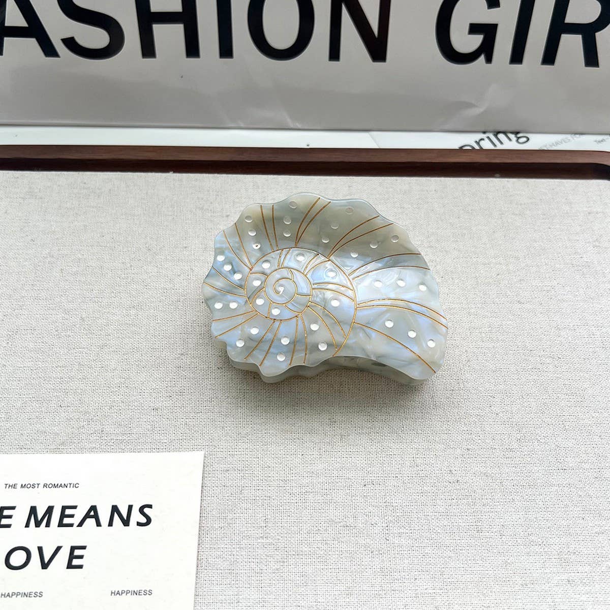 Ocean Claw Clip ??Shell, Shark, Turtle & Penguin_CWAHA5706