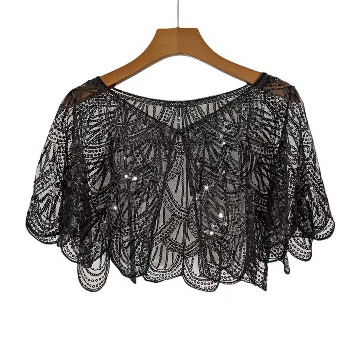 Sequin Beaded Lace Bolero ? Summer Dress Cover