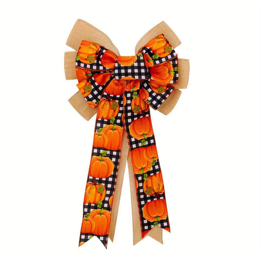 CWMM10253_ST. PATRICK DAY THANKSGIVING BOW WREATH FALL DECOR