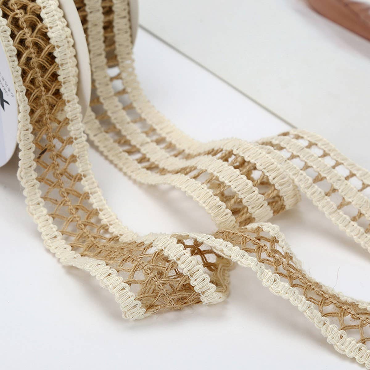 HEMP ROPE LACE DIY FABRIC DECORATIVE RIBBON