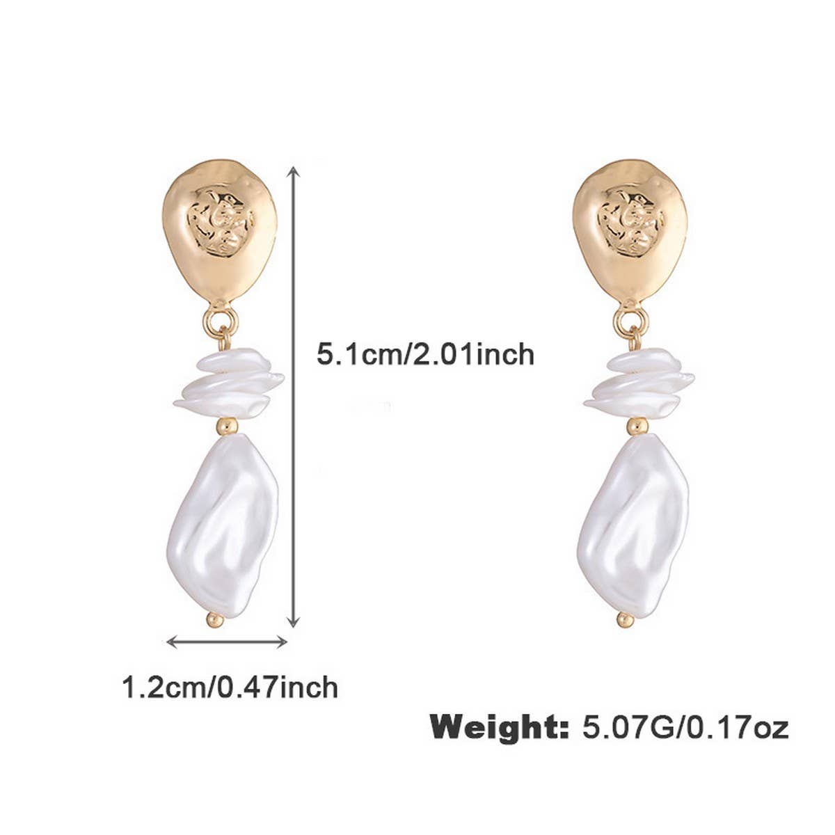 NEW AUTUMN FASHION TEMPERAMENT PEARL EARRINGS