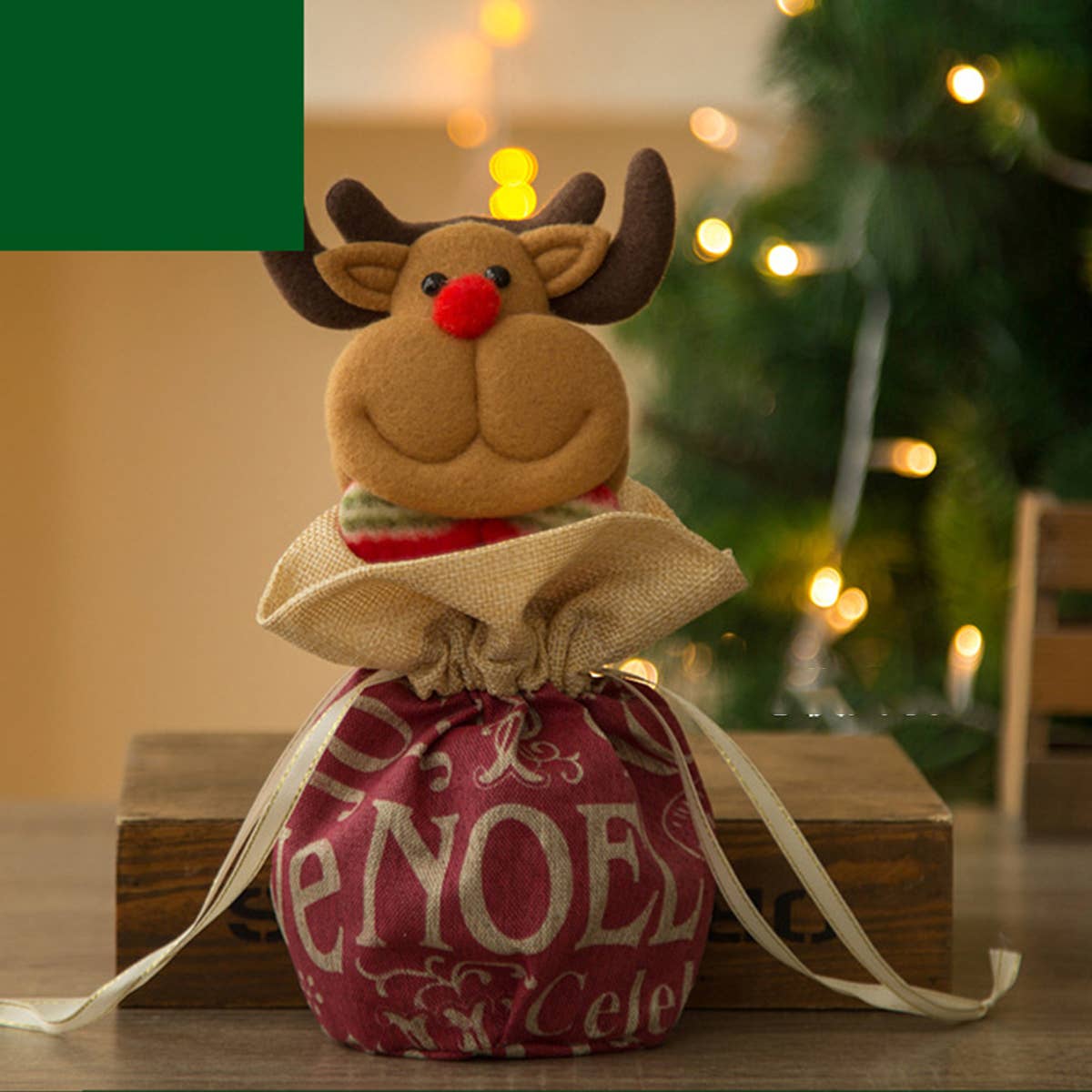 CWMM9347_CHRISTMAS EVE CHRISTMAS CANDY CREATIVE GIFT BAG