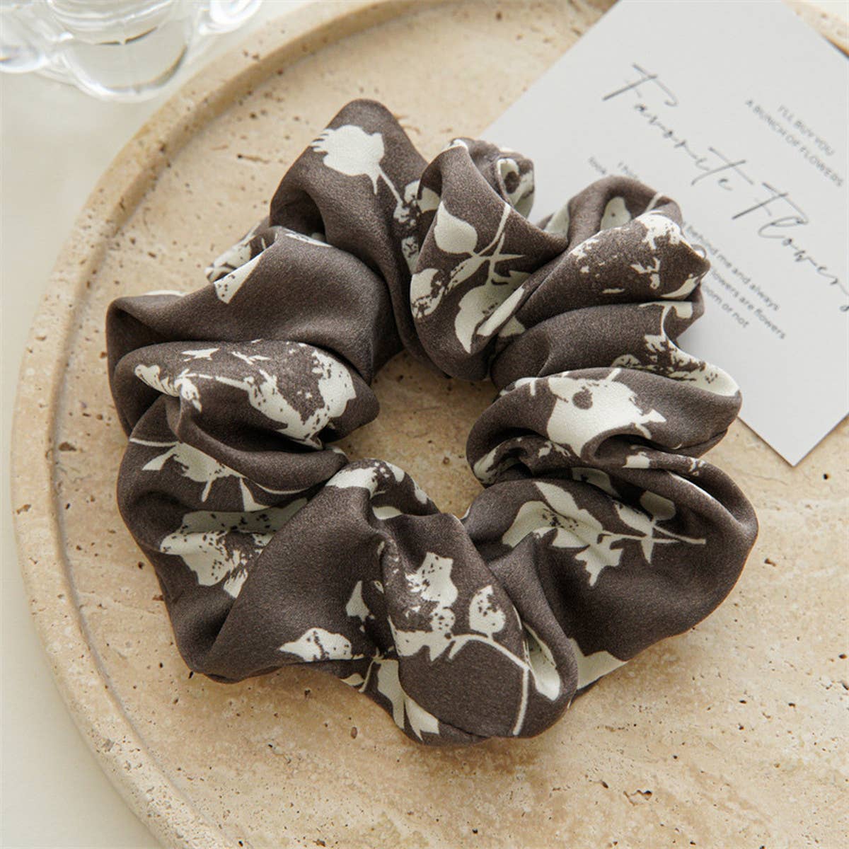 INK ROSE PRINTED HAIR BAND_CWAHA0792