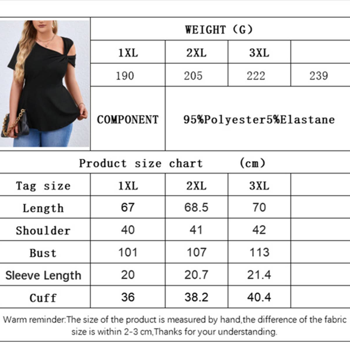 Sexy One Shoulder Asymmetrical Neckline Tee