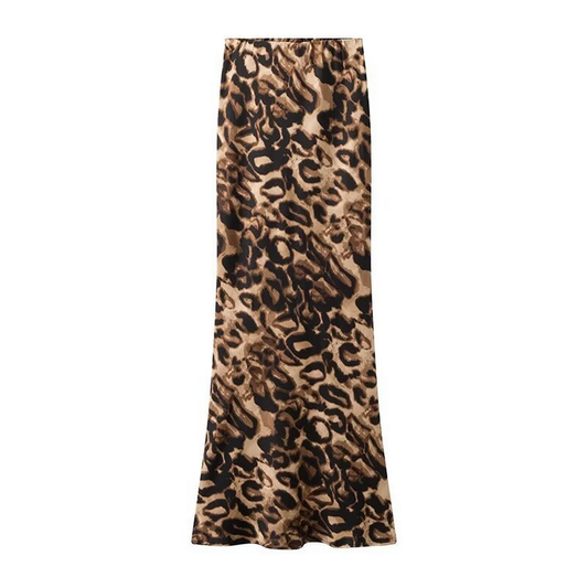 Women??¢s Slim Fit Satin Mermaid Skirt, Elegant Look_CWDSD8351