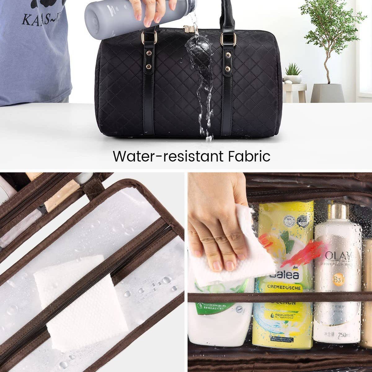 PORTABLE WATERPROOF TRAVEL TOILETRY BAG_CWAB2371