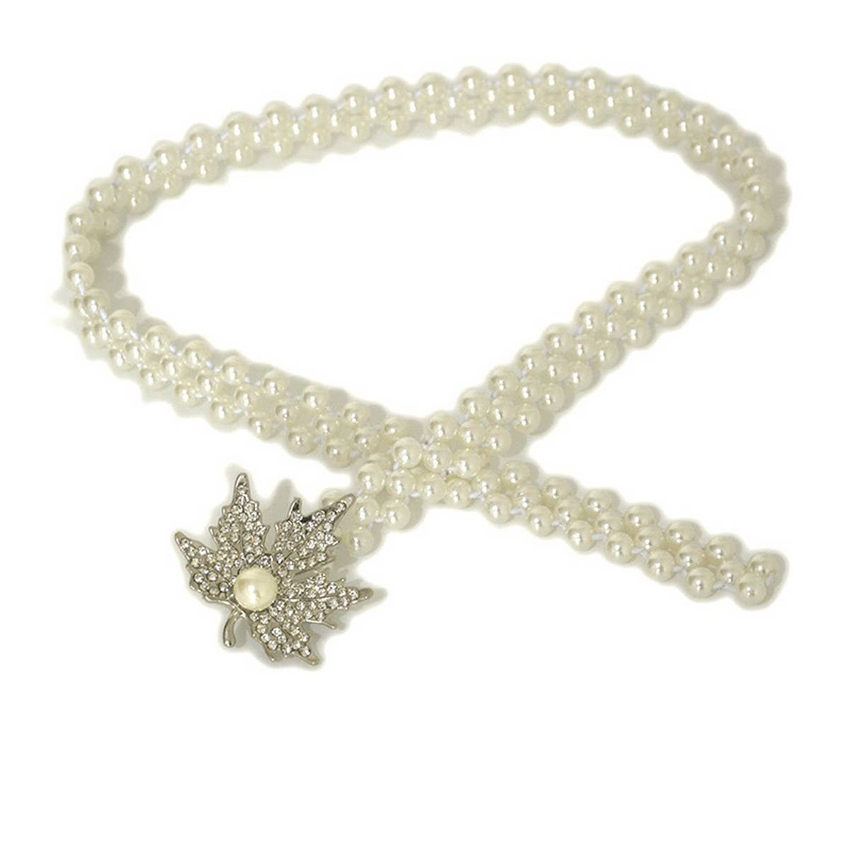 NEW WOMEN'S ELASTIC PEARL WAIST CHAIN_CWABE0514