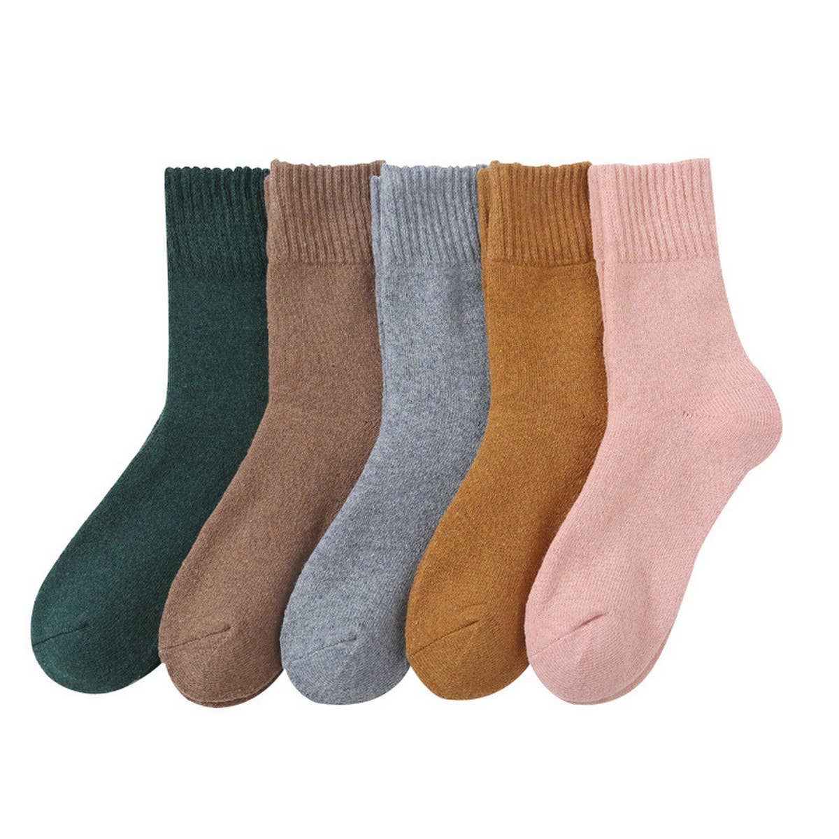 HIGH-TOP THERMAL SOCKS 5 PAIRS PER PACK