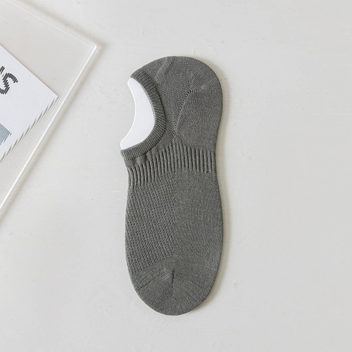 MEN'S BONELESS MESH SHALLOW INVISIBLE SOCKS
