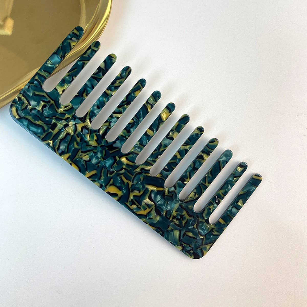 Tortoiseshell Acetate Comb Vintage Anti-Static