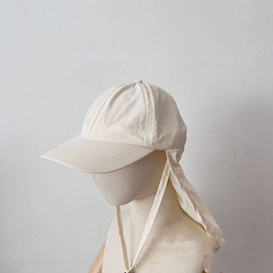 SUMMER THIN CHILDREN'S SUN PROTECTION CAPE HAT_CWAH2875