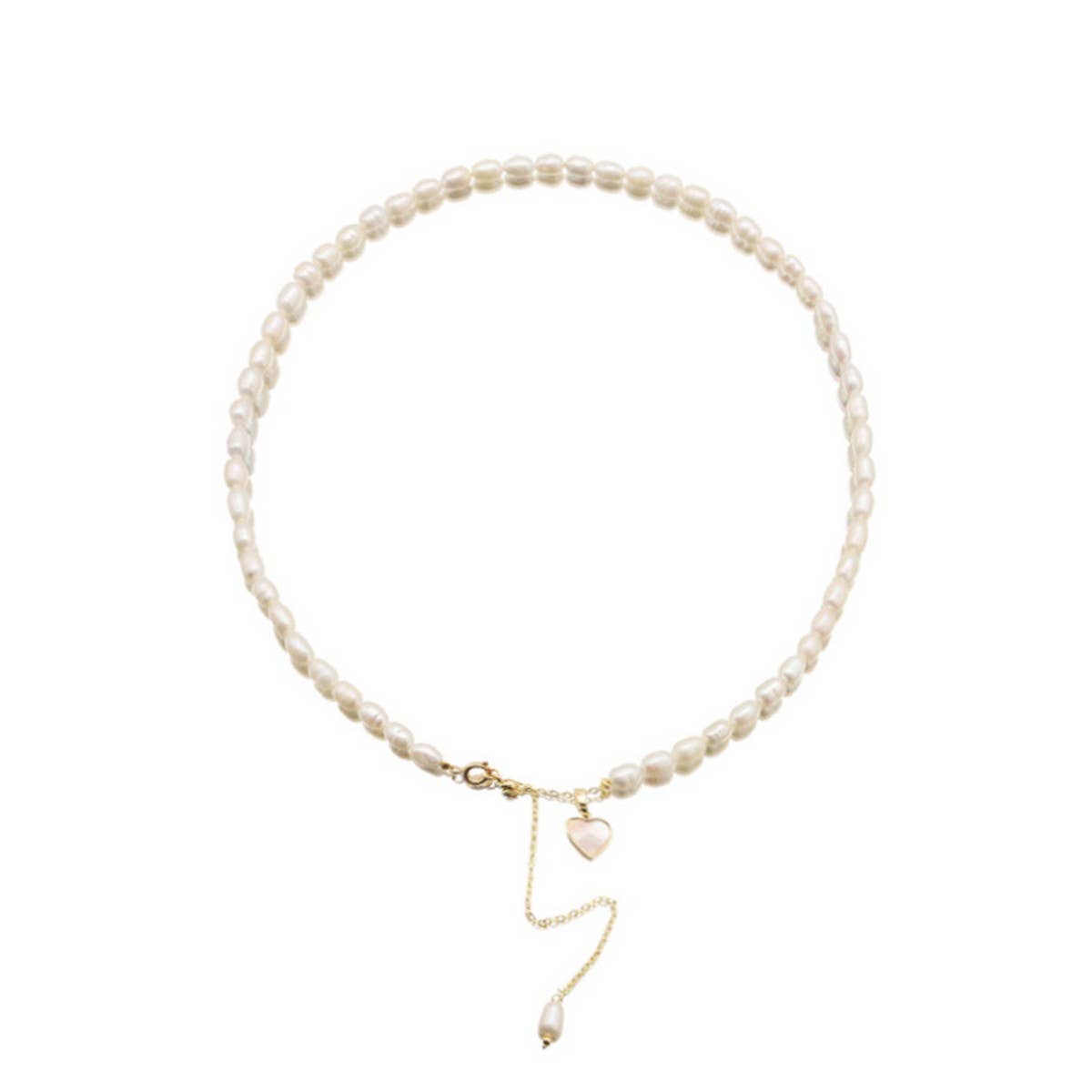 WOMEN'S NATURAL FRESHWATER PEARL NECKLACE