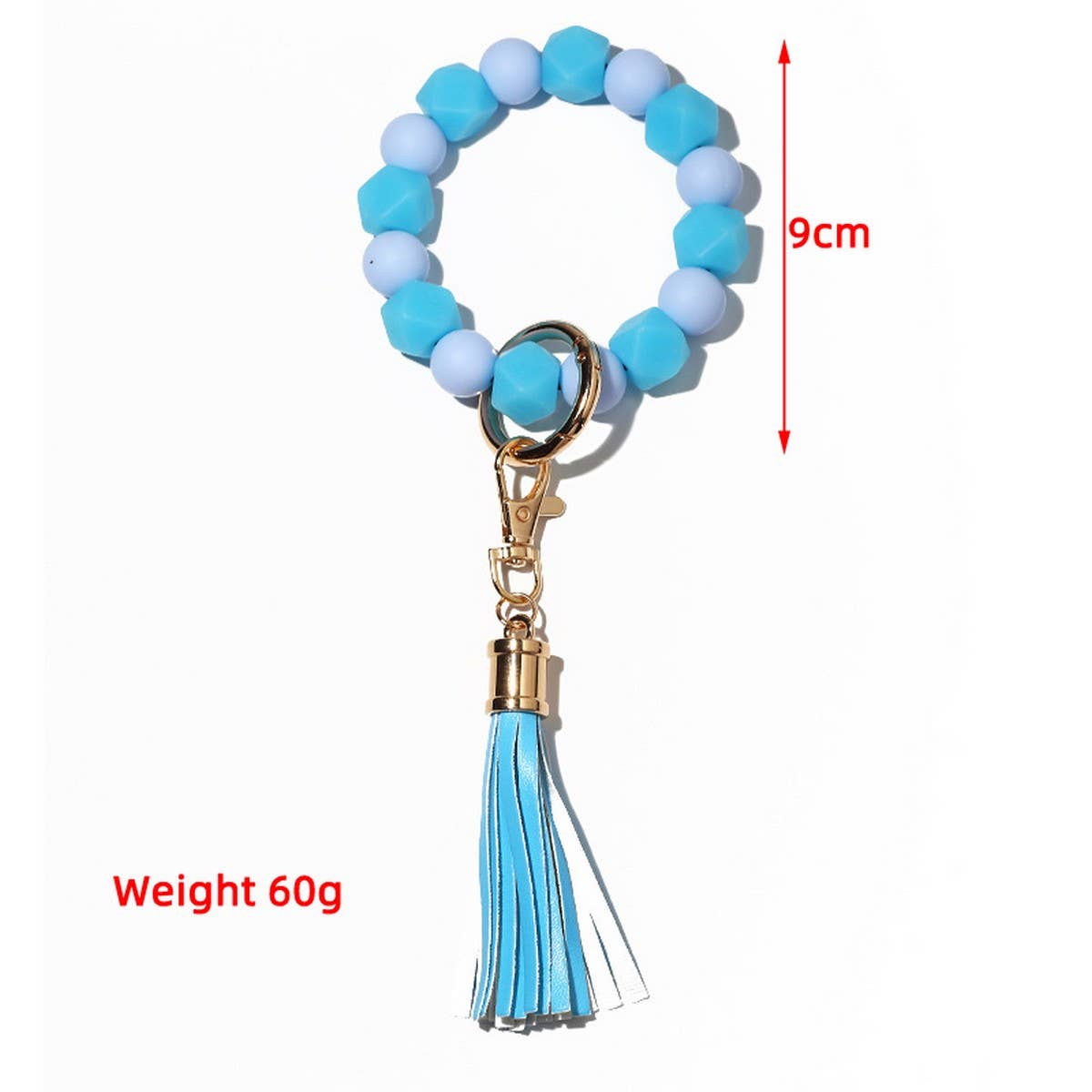 Glowinthedark Halloween Keychain Silicone Bracelet_CWAB5098