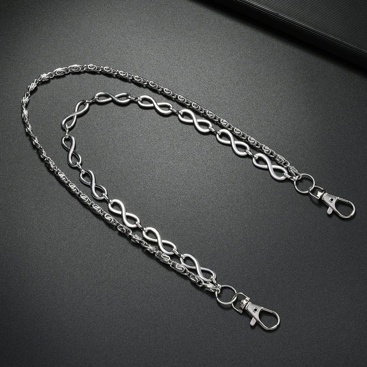 PERSONALITY SIMPLE MULTI-LAYER JEANS CHAIN_CWMM4885