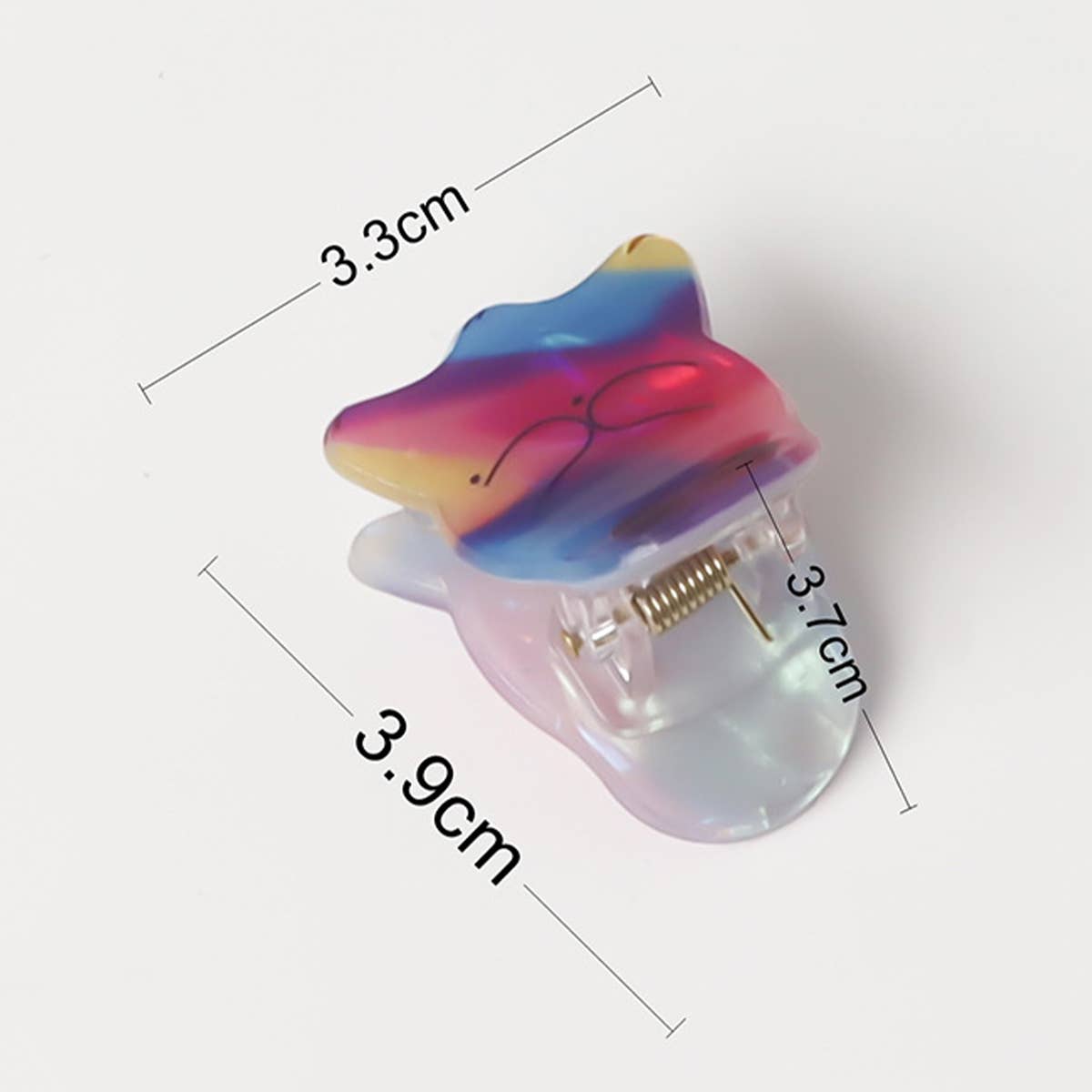 GRADIENT IMP GHOST CLIP COLOR HAIR CLIP