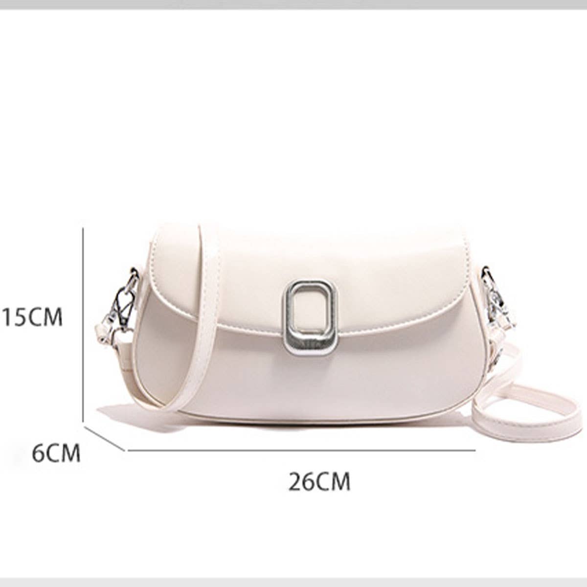 Simple fashionable and textured underarm bag