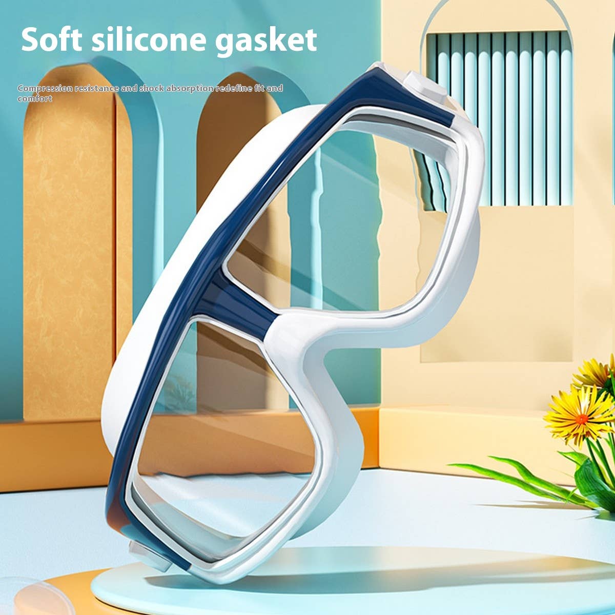 Adult HD Anti-Fog Prescription Swim Goggles_CWMM6631