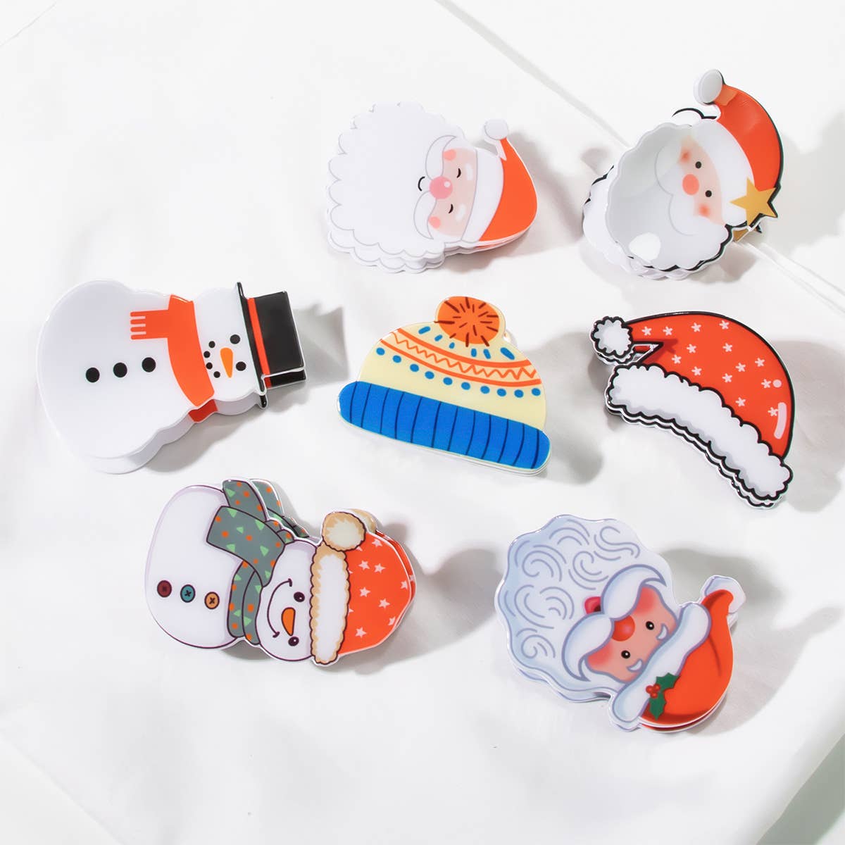 CHRISTMAS HAT ACETATE BOBBY PIN