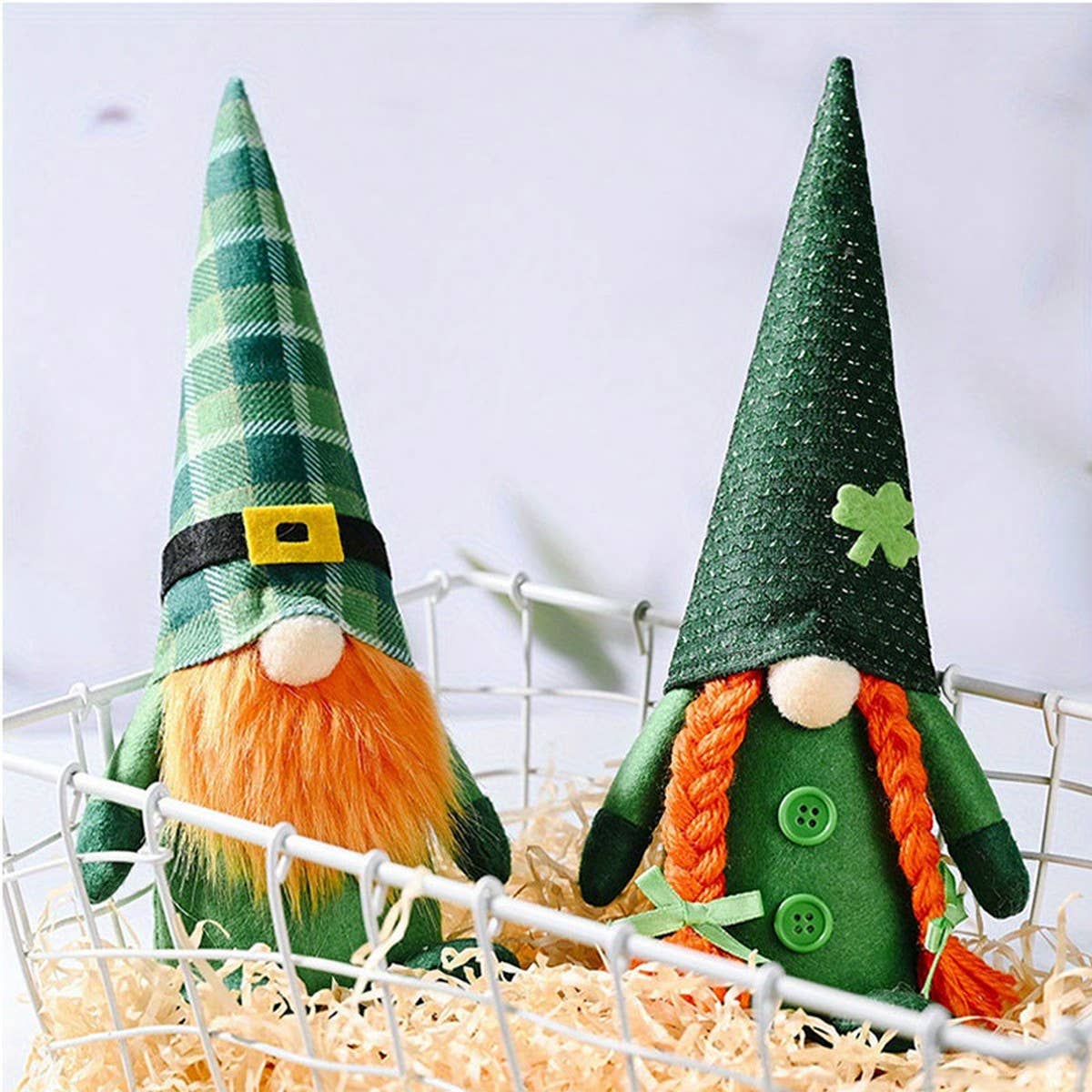 ST. PATRICK'S DAY DECORATIONS RUDOLPH DOLLORNAMENTS_CWMM3435