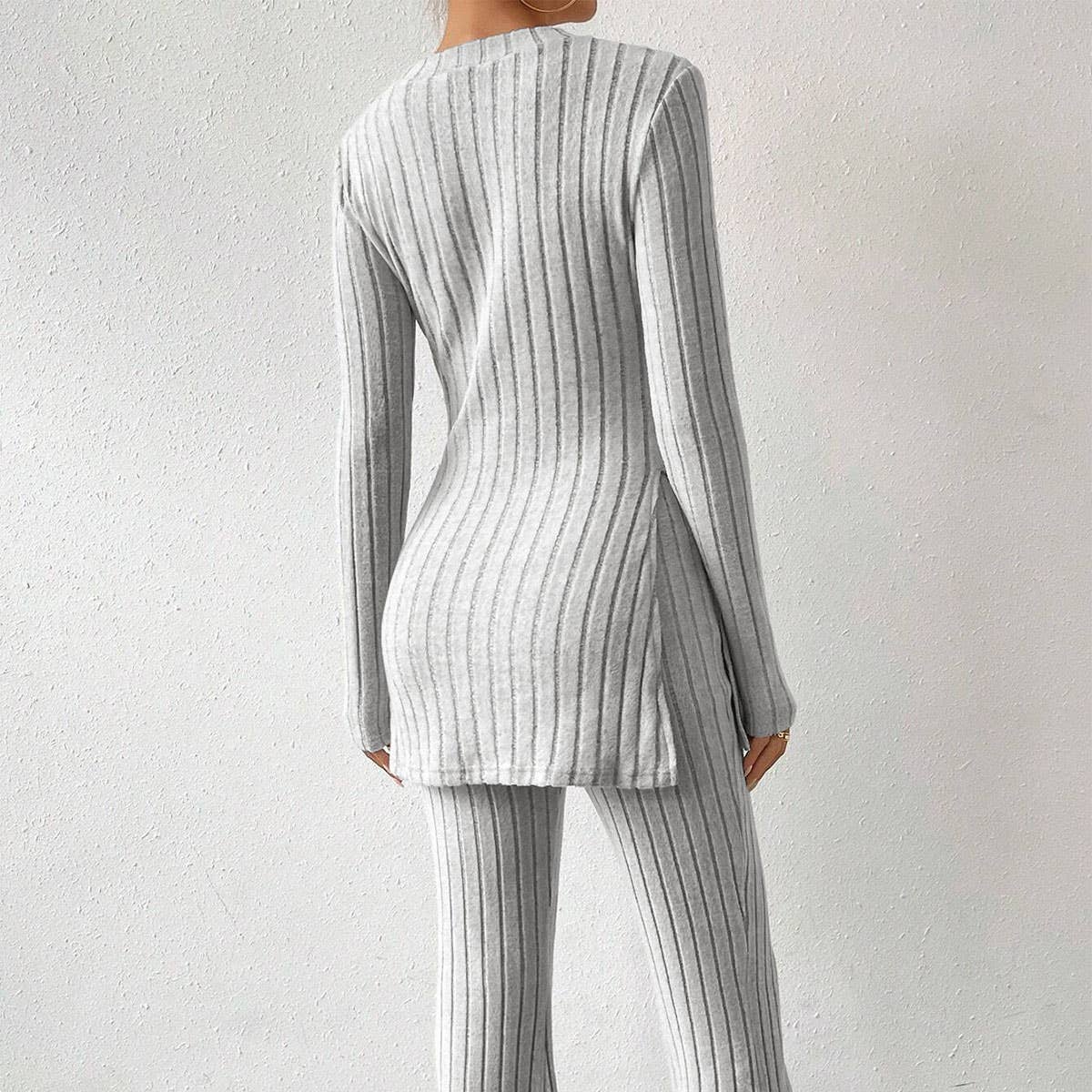 Simple lazy style fashion home two-piece set