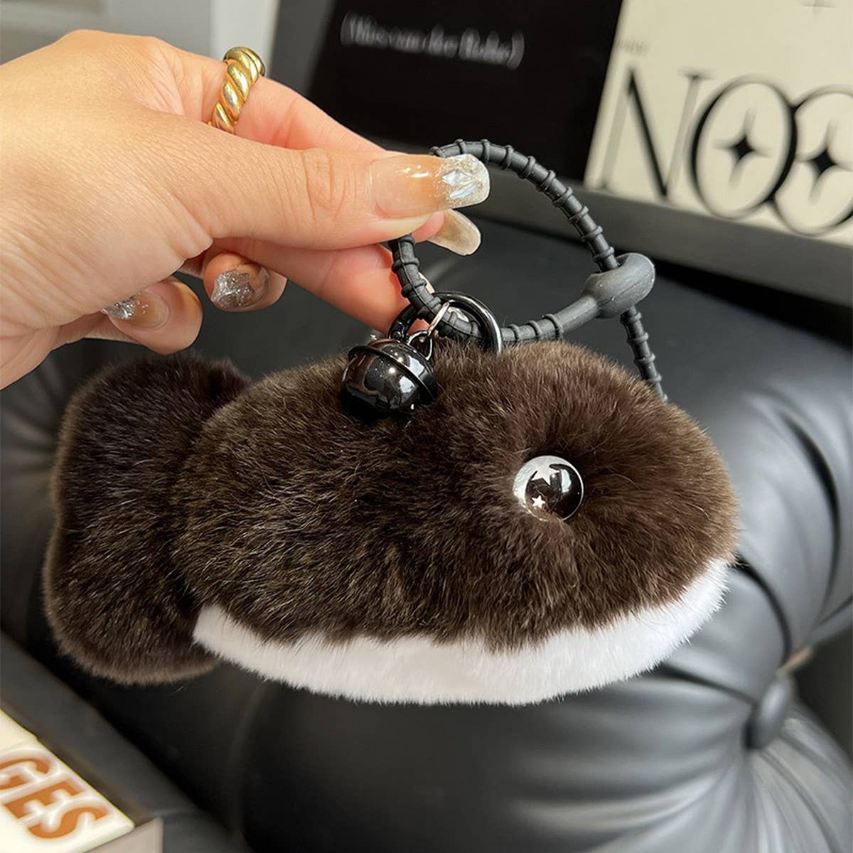 CUTE LITTLE FISH AND DOLPHIN CAR KEYCHAIN PENDANT