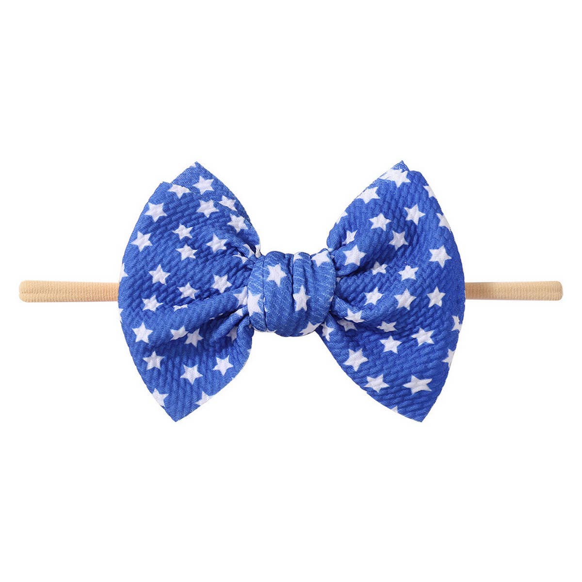 STRIPED CHILDREN'S HAIRBAND BOW HAIR ROPE_CWAHA2351
