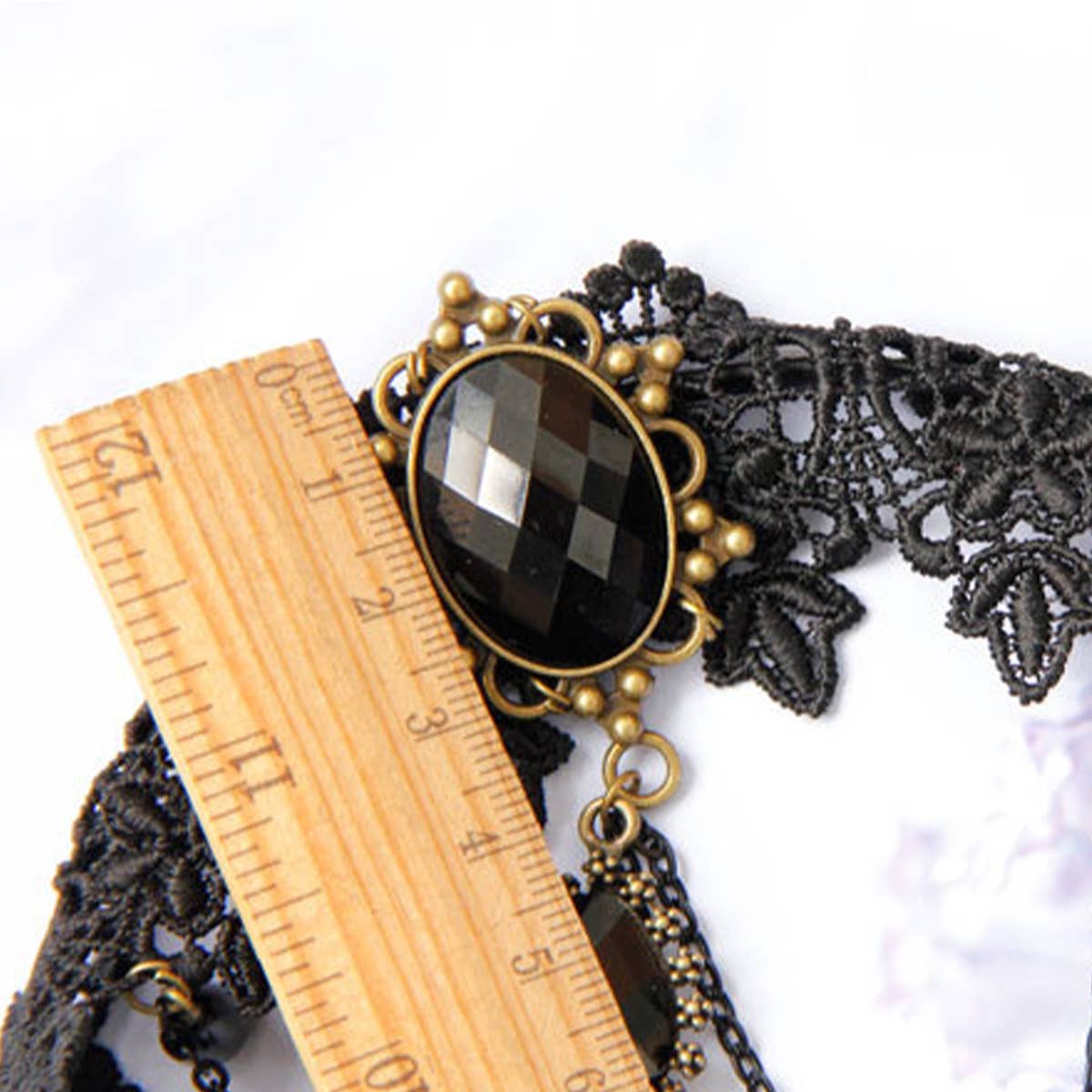 HALLOWEEN GOTHIC BRIDE LACE CREATIVE HAIR HOOP