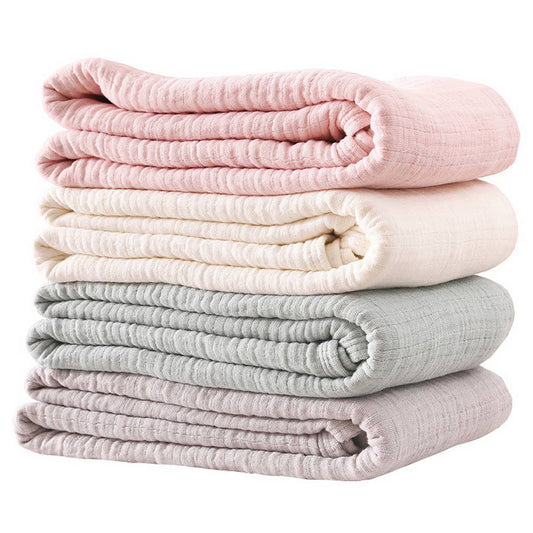 SOLID COLOR SIX-LAYER AIR-CONDITIONED NAP BLANKET_CWMM1611