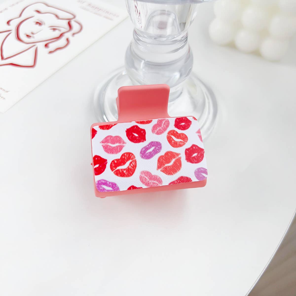 Romantic love plastic hairpins Valentine's Day