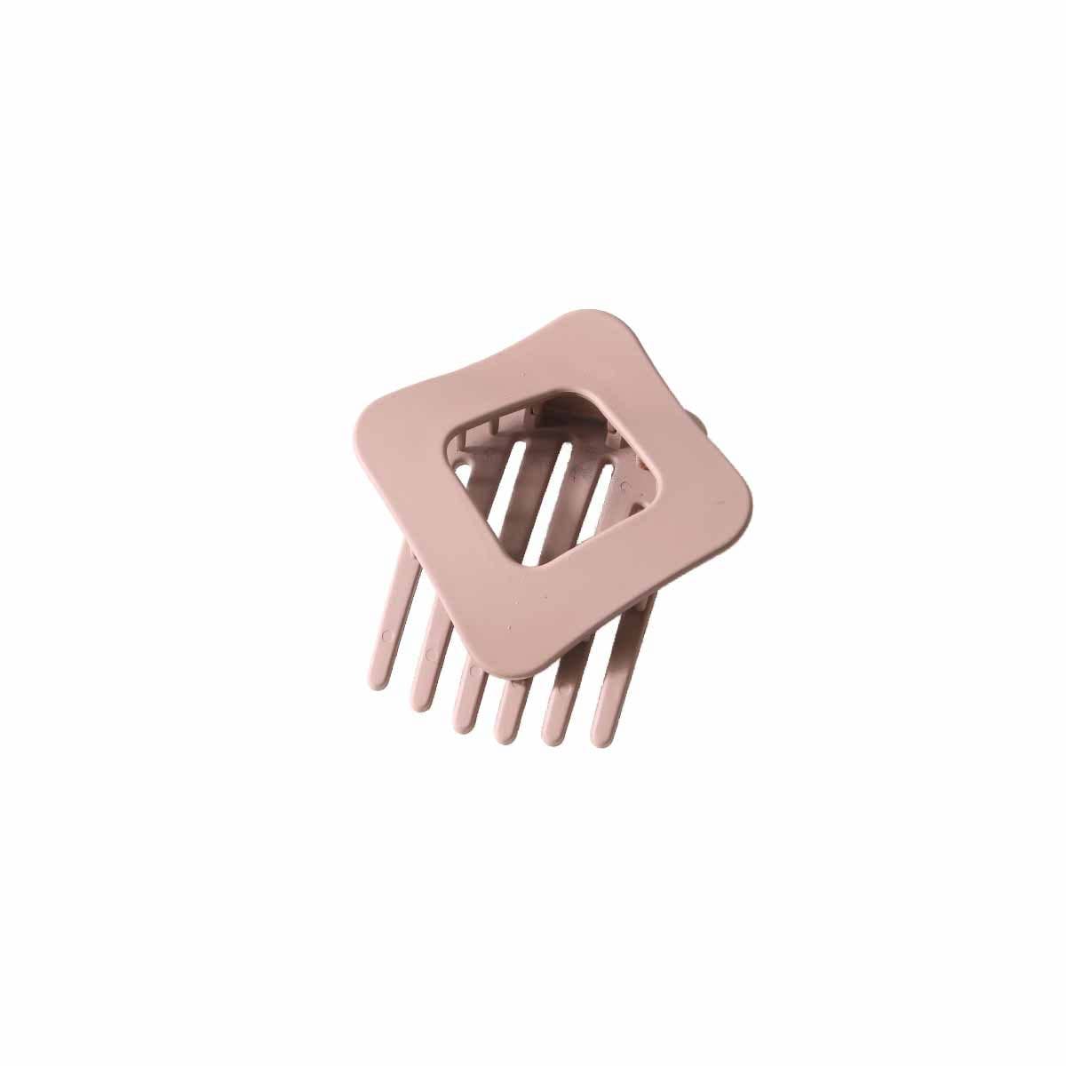 Elegant diamond-shaped simple PC hair clip