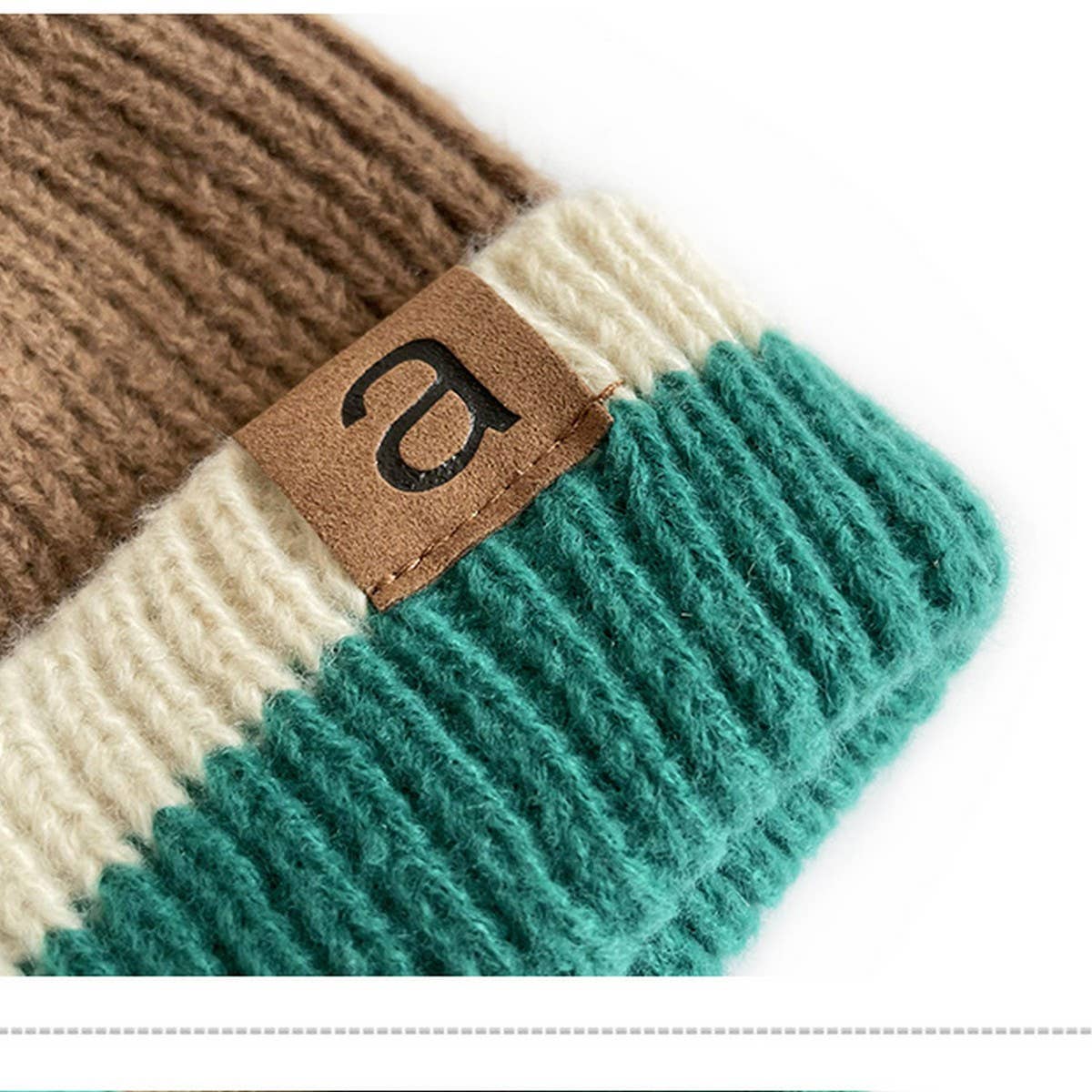 2-6 YEARS OLD LETTER LOGO KNITTED HAT_CWAH2067