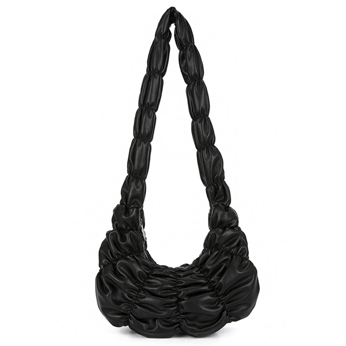 Cloud bag pleated underarm bag sponge bag