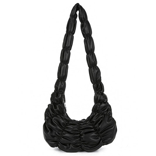 Cloud bag pleated underarm bag sponge bag