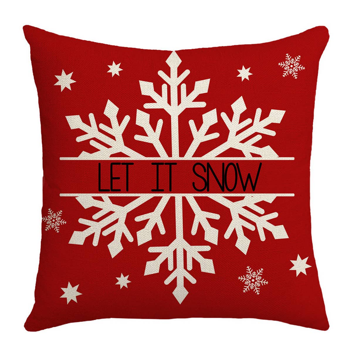 CHRISTMAS TREE SNOWFLAKE HOME PILLOWCASE