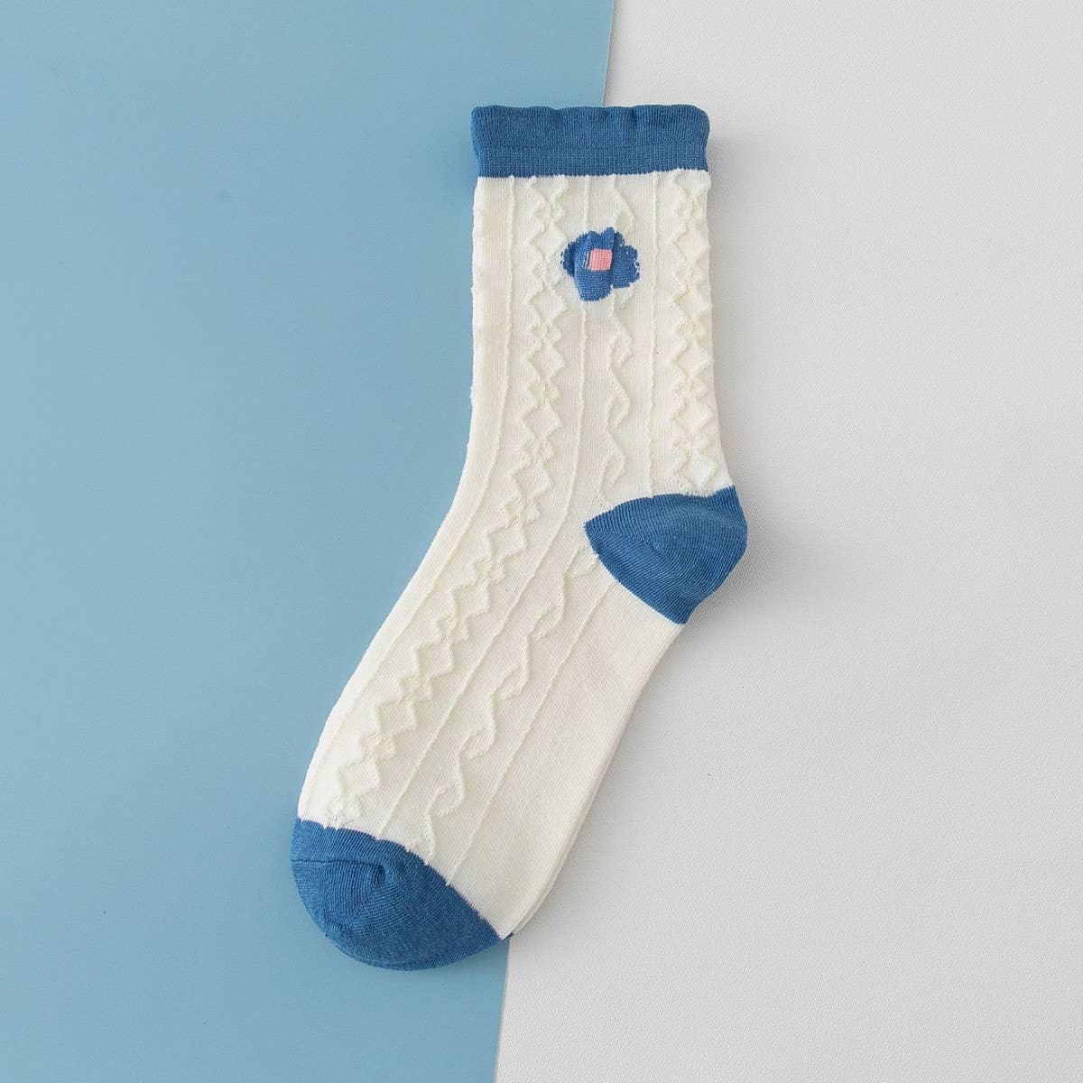 NEW COTTON BREATHABLE BEAR MIDDLE TUBE SOCKS