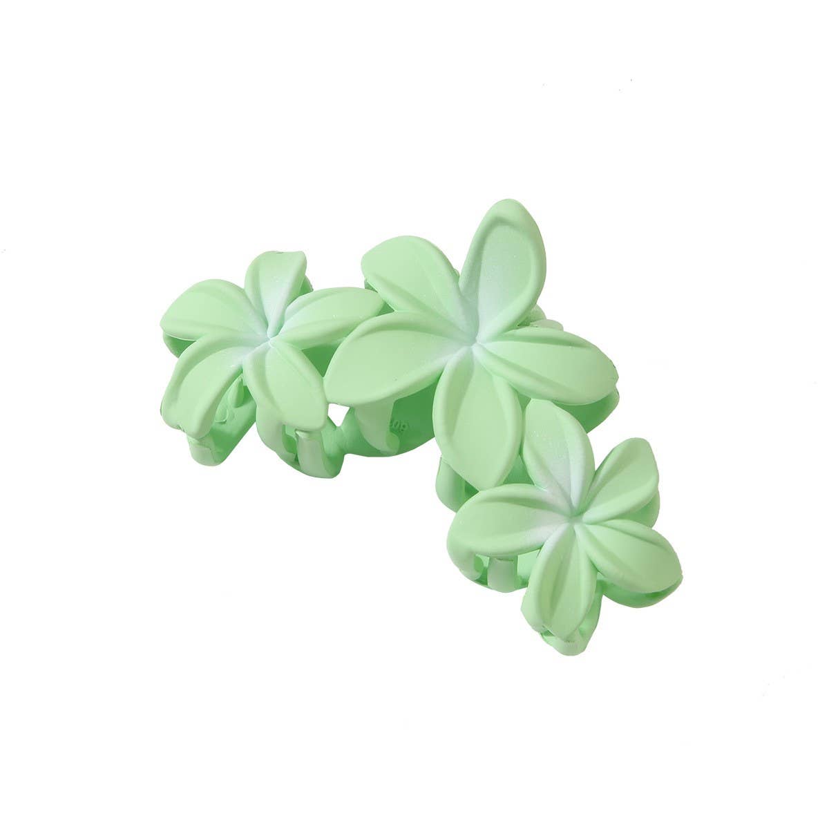 Candy Color Flower Hair Claw, Egg Flower Side Clip_CWMM5007