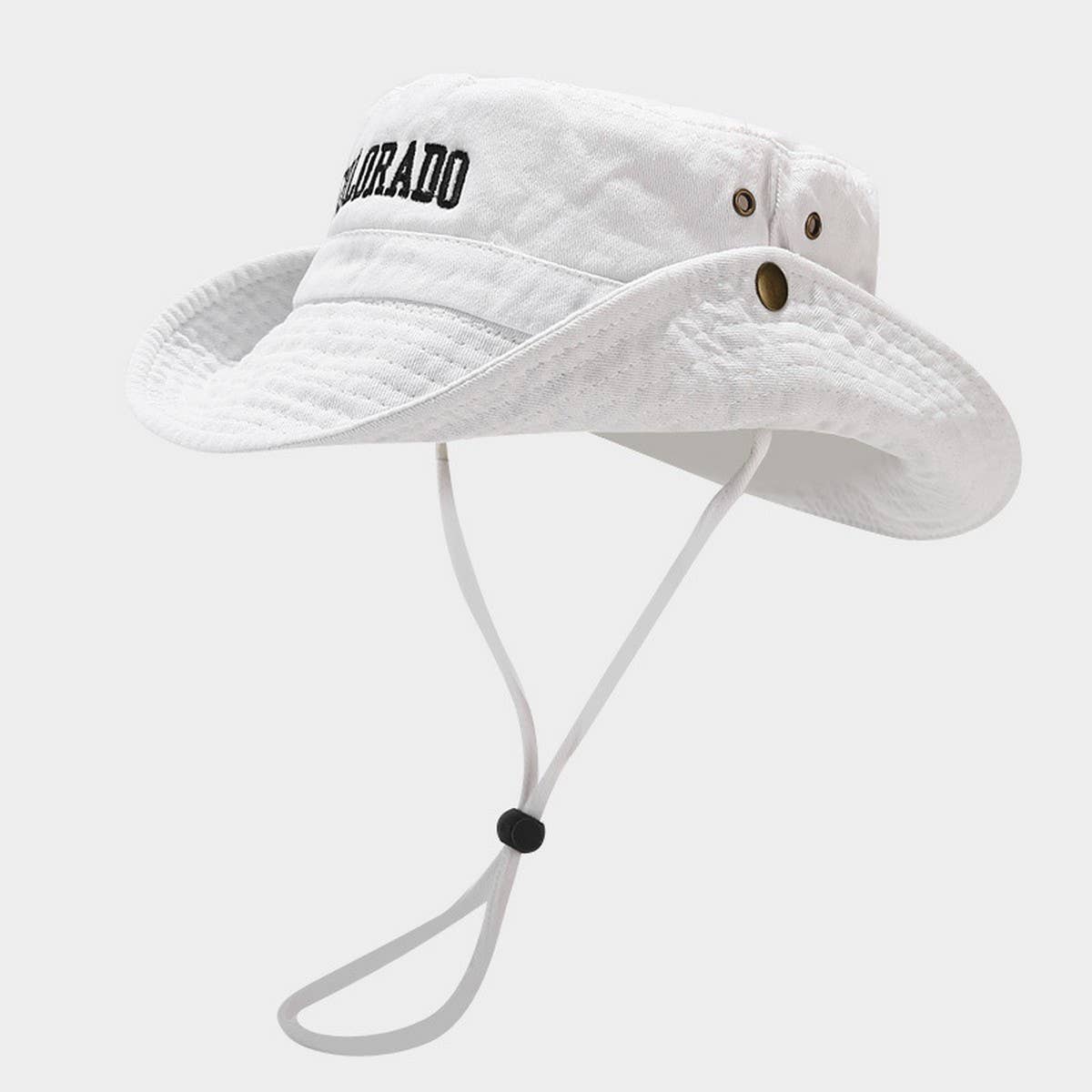 Embroidered Wide Brim Western Sun Hat for Hiking_CWAH3804