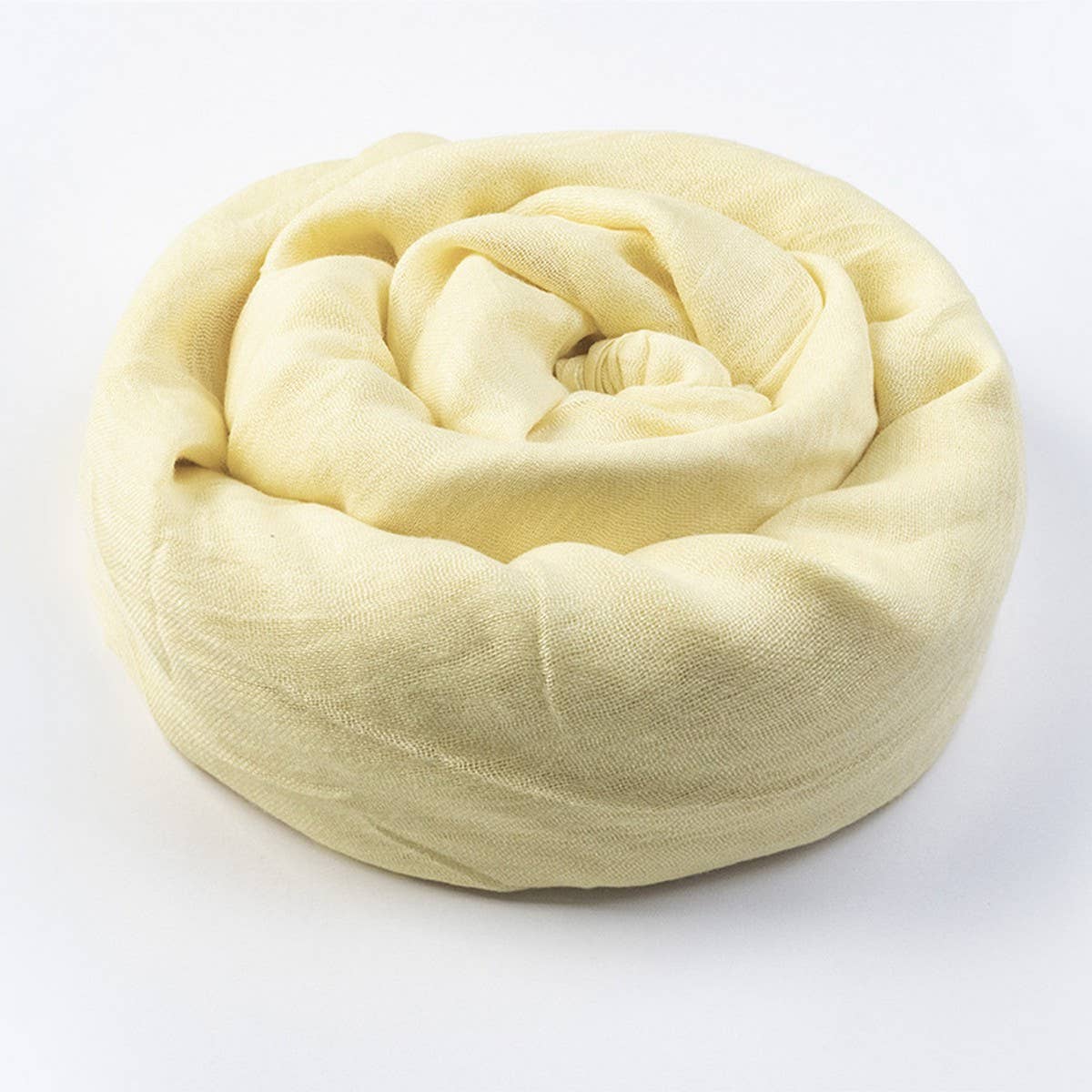 Solid Cotton Linen Scarf for Women Summer Sun Prot_CWASC1451