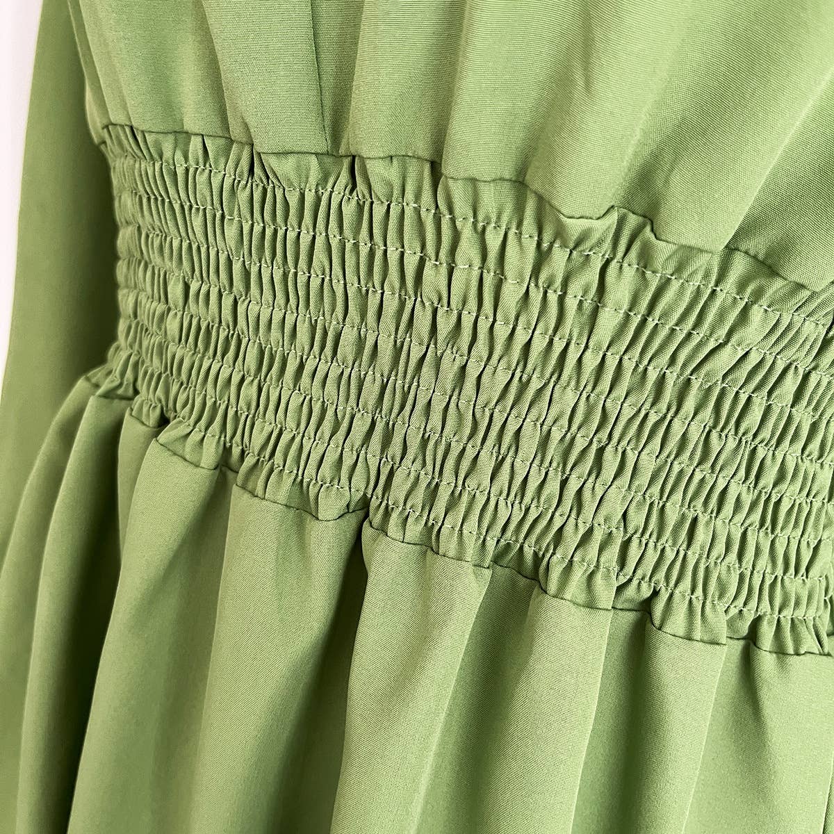 LONG-SLEEVED DRESS WITH CABLE WAIST