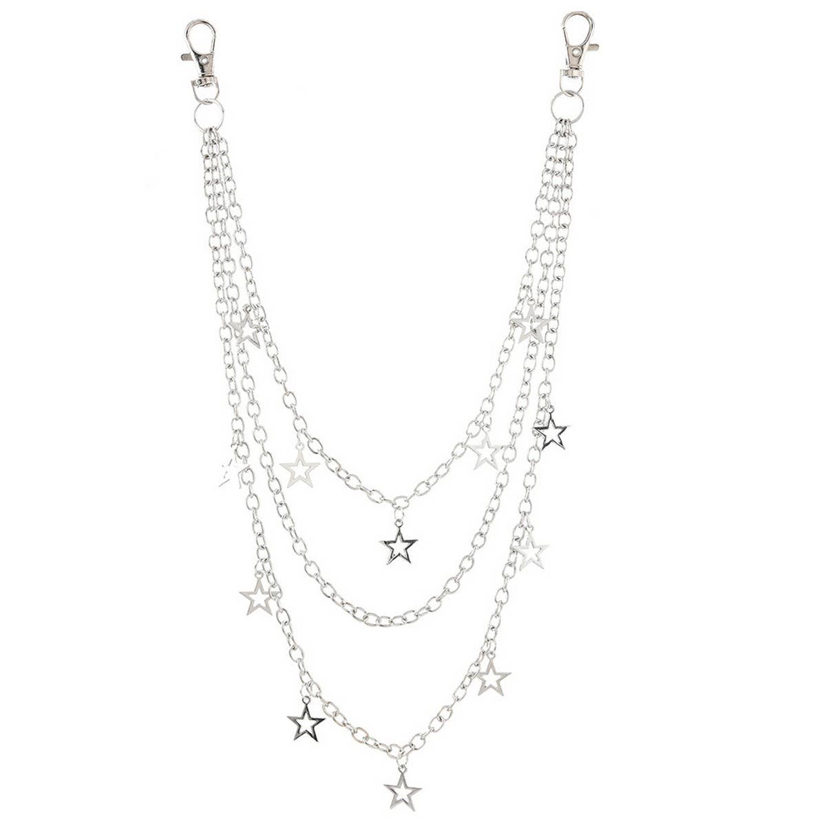 MULTI-LAYER CHAIN CASUAL PUNK JEANS CHAIN