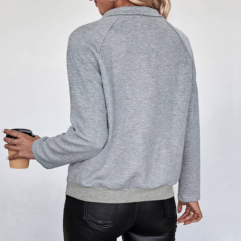 TEXTURED LETTER PRINT PULLOVER HOODIE