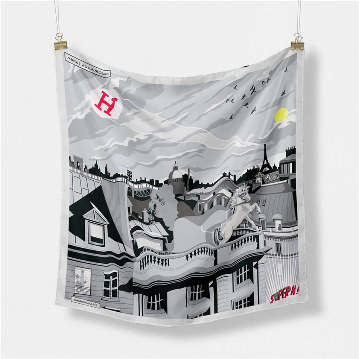 Trendy Scarf - Floral Print Multi-Function Neck