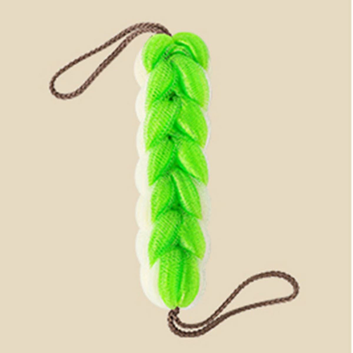 BATH POUF DOUBLE LAYER LARGE THICK LONG BATH BALL_CWMM3367