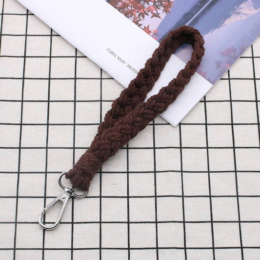 HAND-WOVEN KEYCHAIN BRACELET