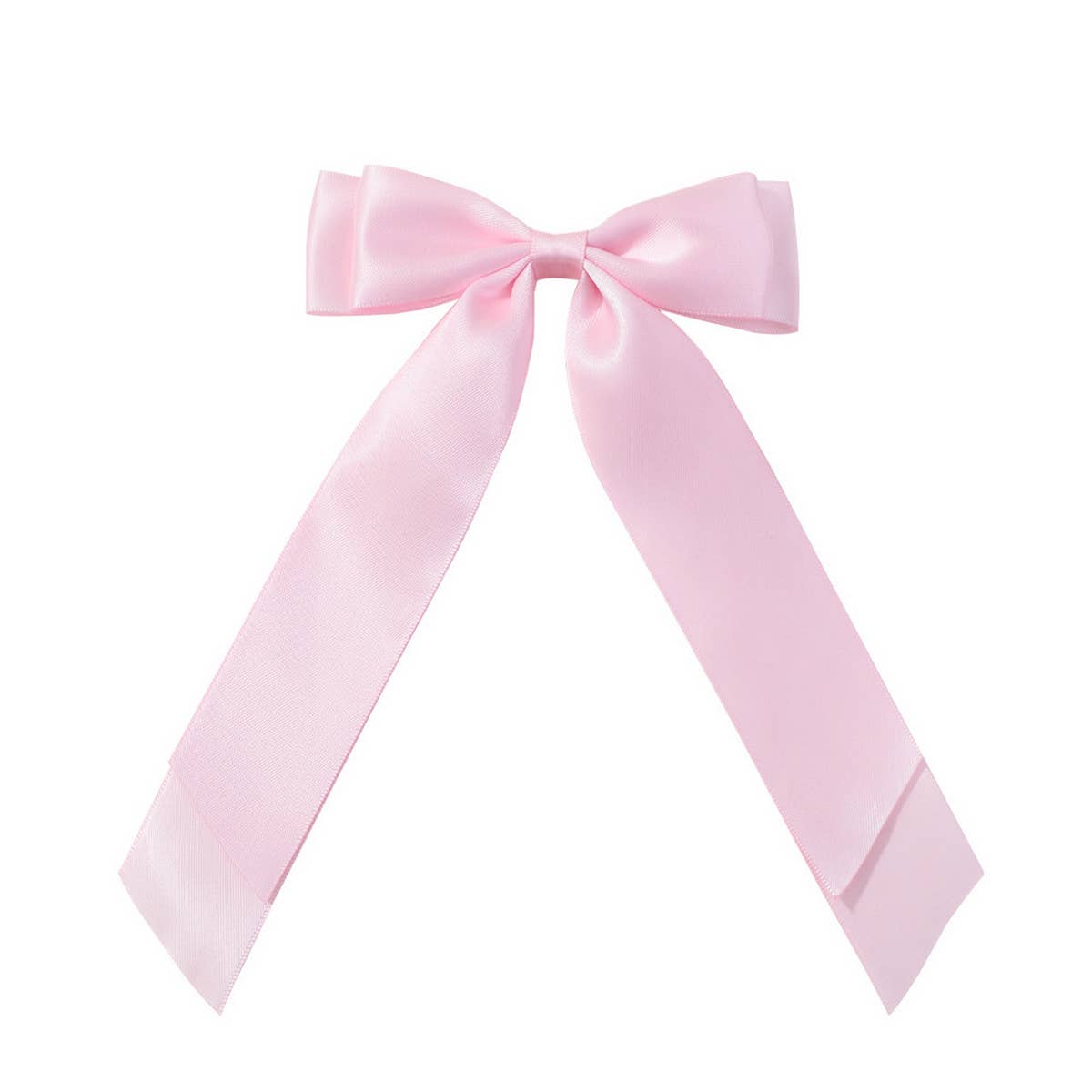 CHILDREN'S CANDY COLOR RIBBON BOW HAIRPIN